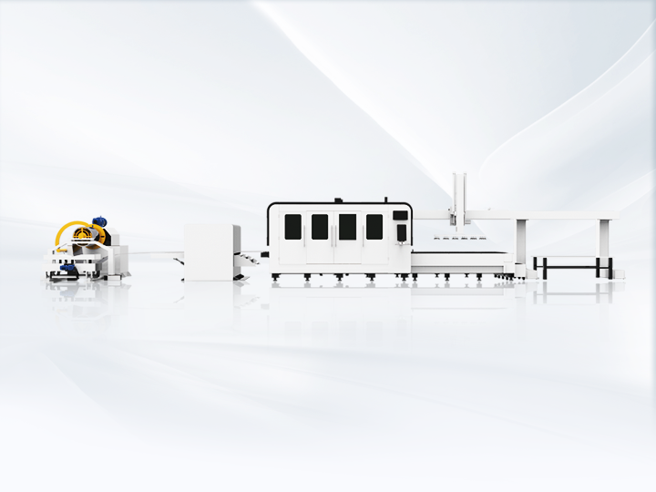 卷料激光切割生產線